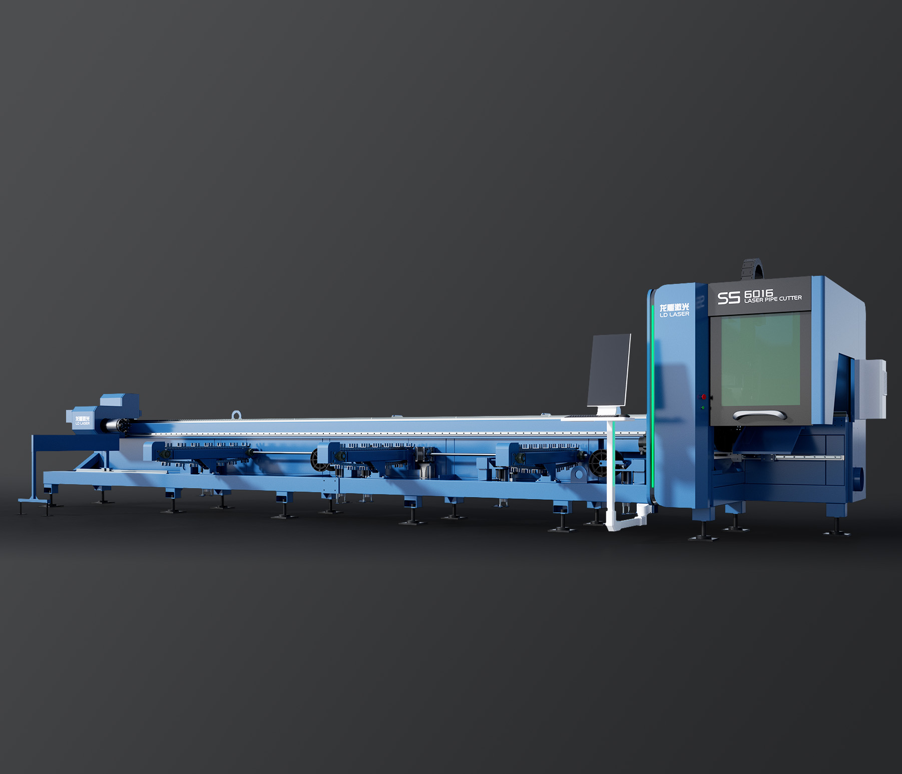 S5-6016侧挂光纤激光切管机