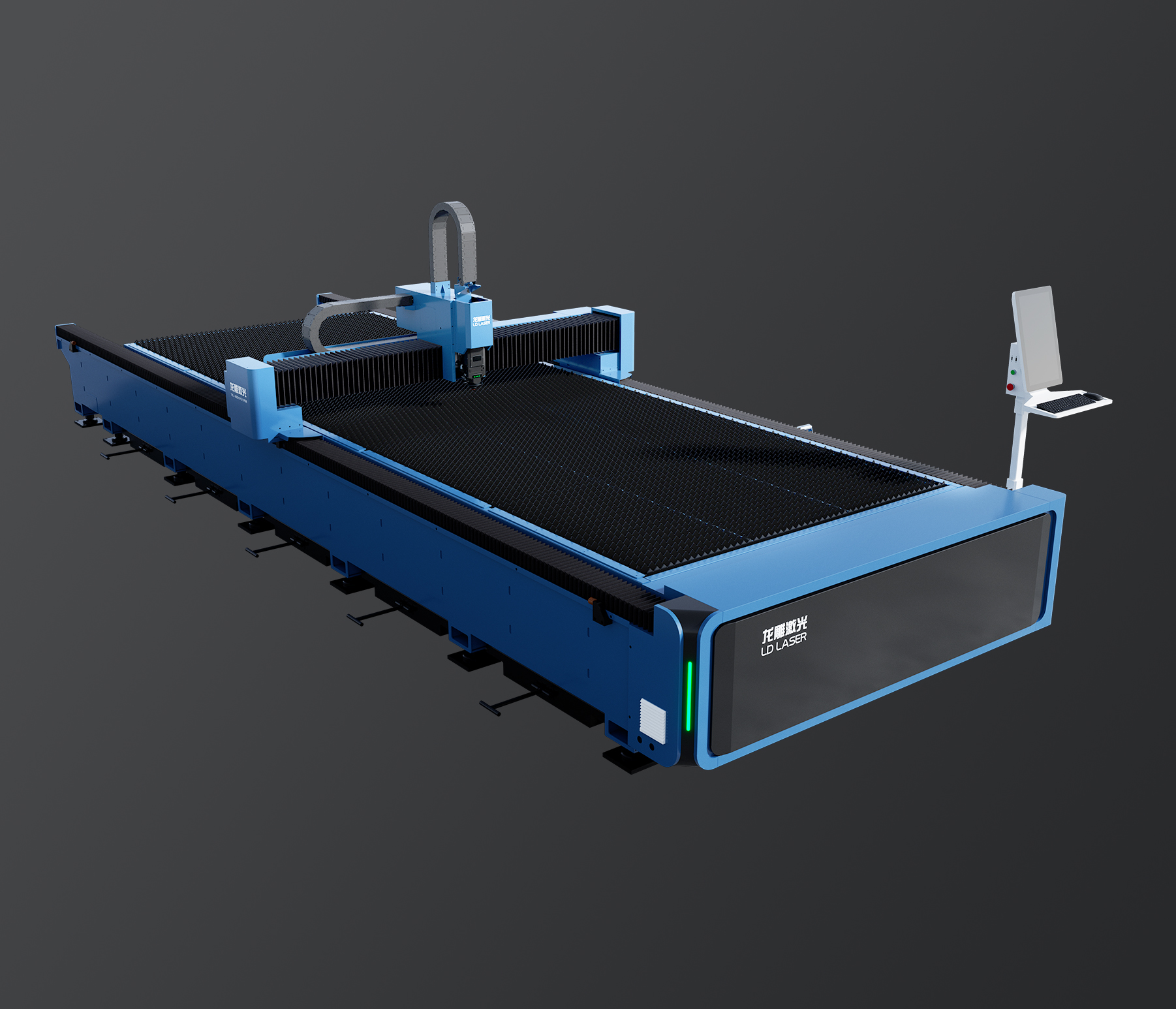 单平台光纤激光切割机