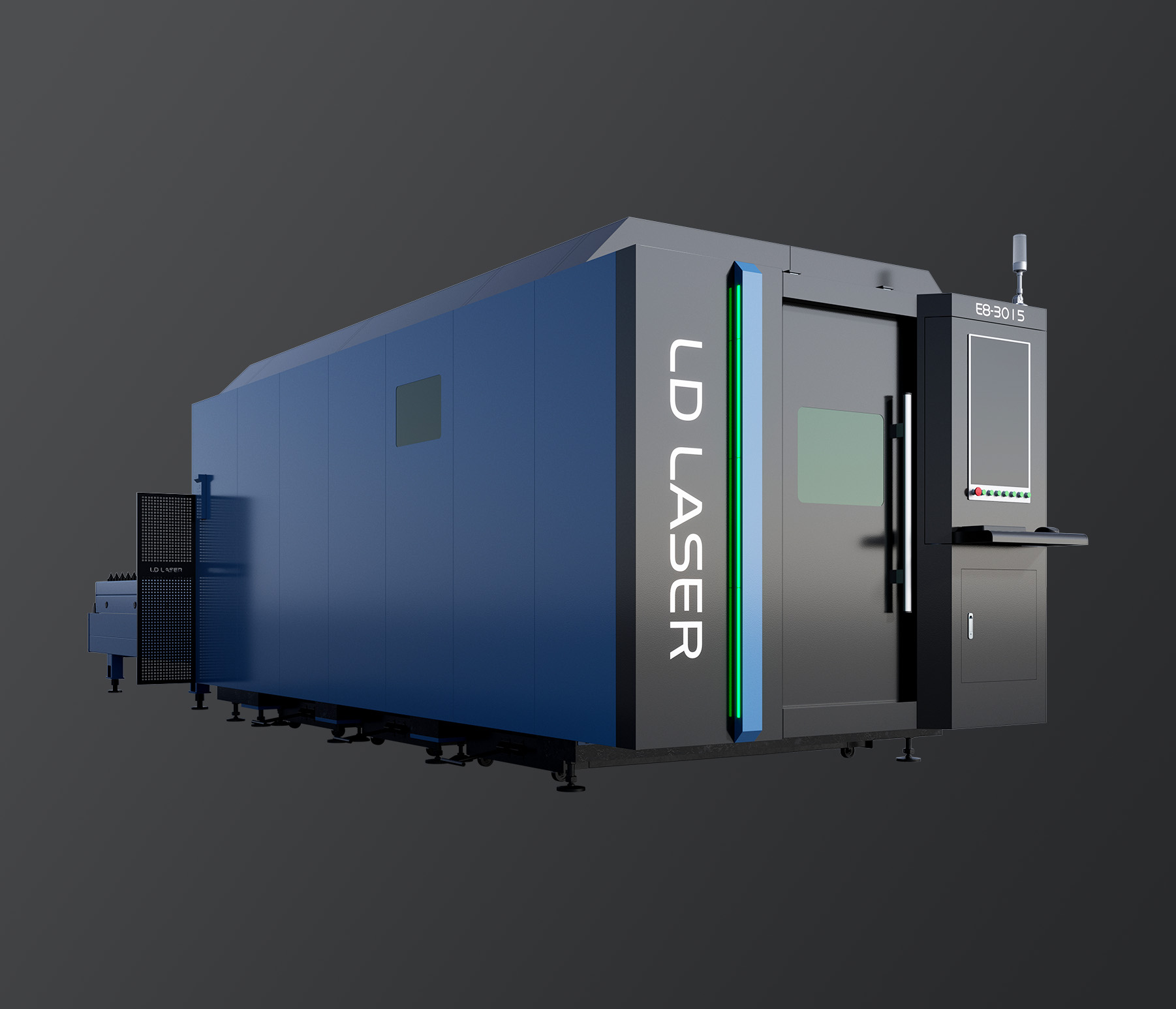 E8高速板材光纤激光切割机